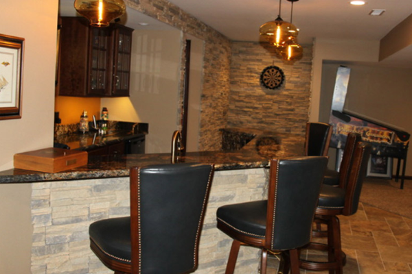 basement design and remodel midwest stone source