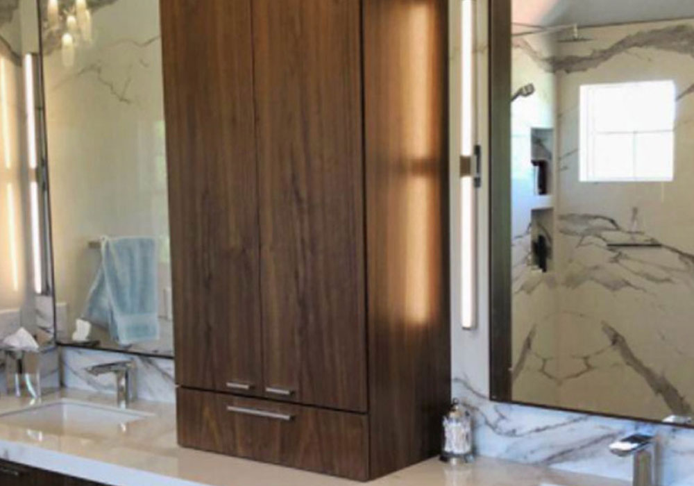 master bathroom remodeling renovation project in Rockford Illinois