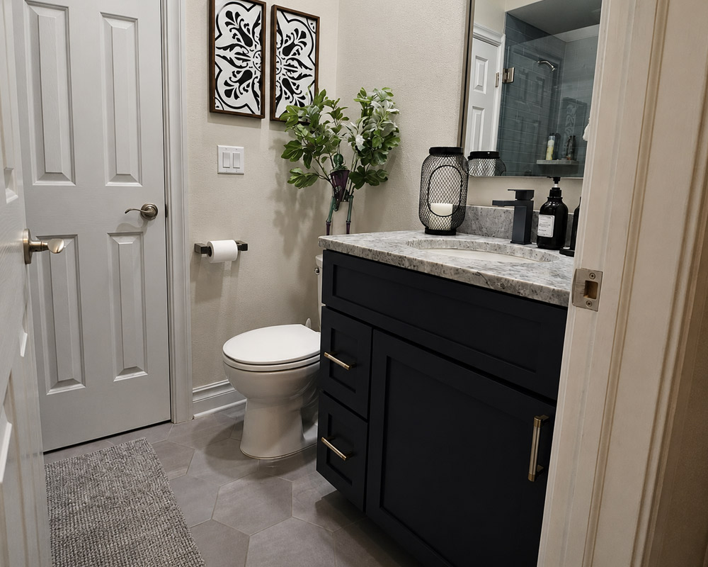 home interior renovation with modern design in Rockton IL