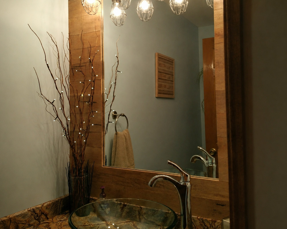 luxury bathroom renovation and interior design services in Roscoe IL